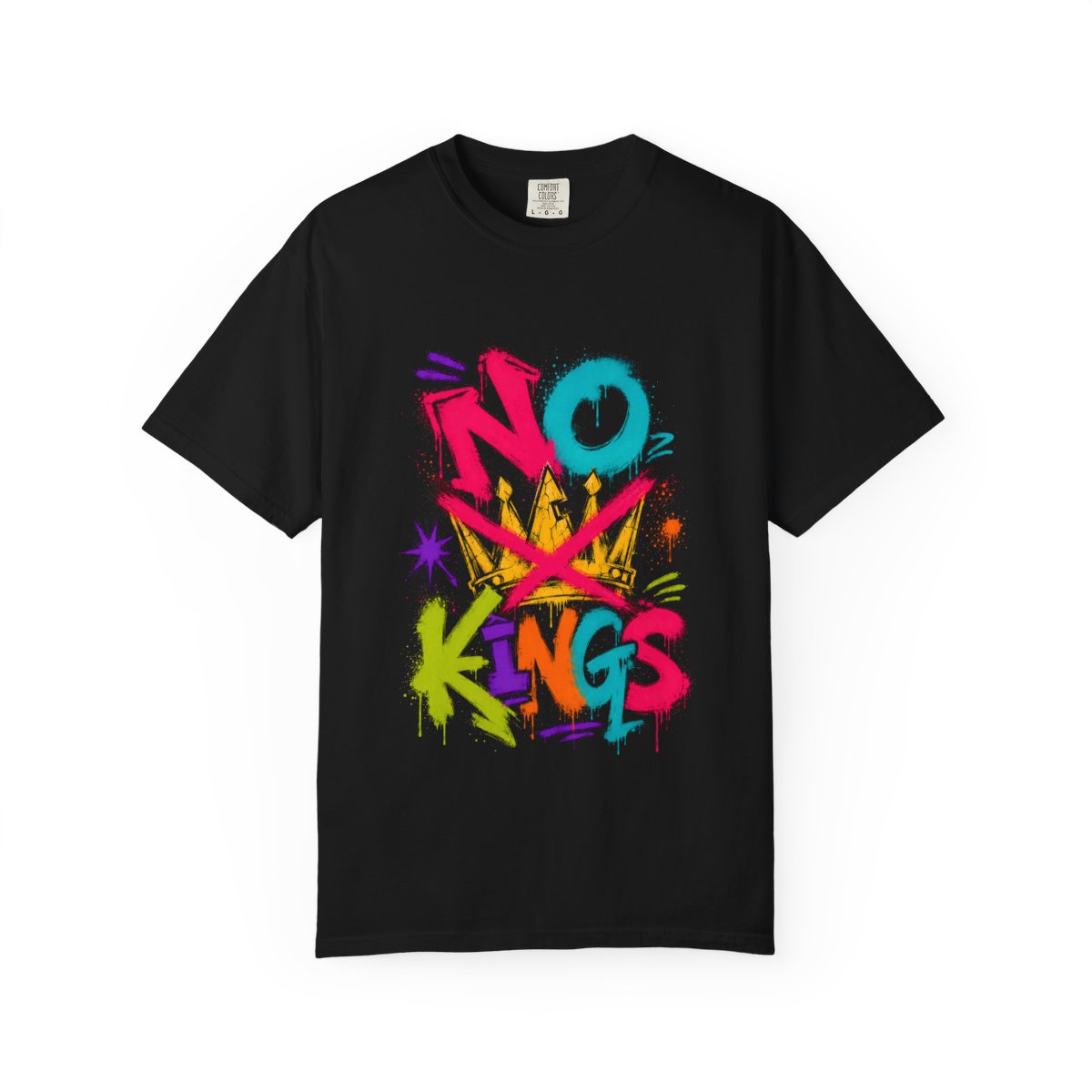 No Kings Premium Garment-Dyed Tee — T-Shirt