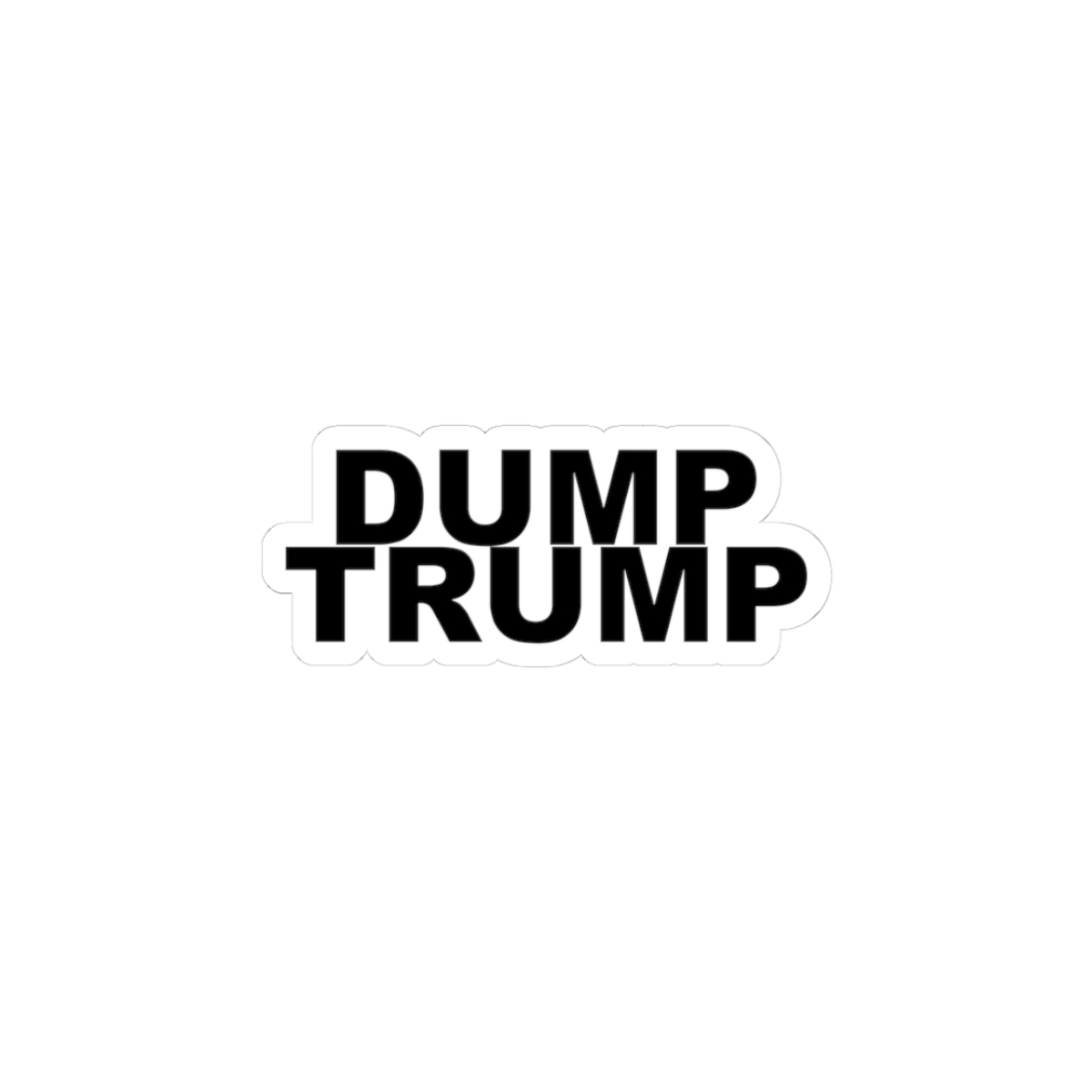 Dump Trump Sticker — Sticker