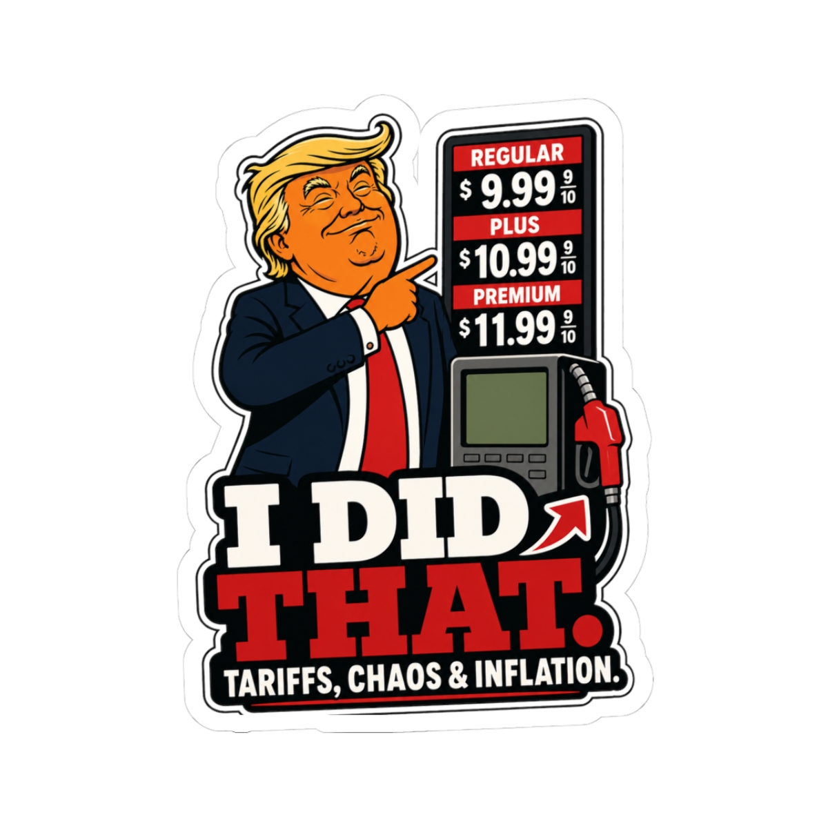I Did That Sticker — Sticker