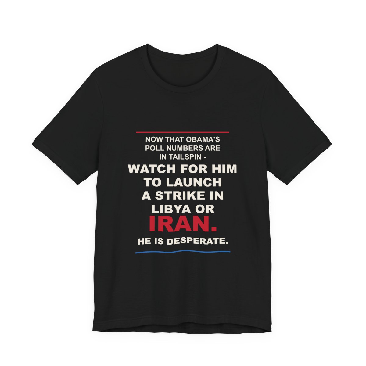 Iran Tailspin Quote — T-Shirt